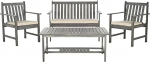 Safavieh EUP7006B Monaco &otilde;uekomplekt - Ash Grey/Ecru (4-osaline)