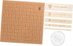 Homoyoyo Macrame Board Cork Board n&otilde;elad ja skaala Stabiilne DIY Knotboard tarvikud Macrame Craft projektide t&auml;pne ruudustik lihtsa s&otilde;lme m&otilde;&otilde;tmiseks