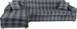 Diivan Slipcovers, elastne Stretch Diivan Covers, visked, sektsioon Diivan Covers, Corner Diivan Slipcover, m&ouml;&ouml;bli kaitse 2 tk, padjakate 3-kohaline + 3-kohaline L-kujuline diivanid