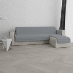 Itaalia voodipesu Pinsonic TRENDY Tepitud diivanikate p&ouml;&ouml;ratava poolsaarega helehall 290cm