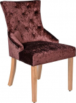 Palazzo Sna522 Palazzo puidust r&otilde;ngastool s&ouml;&ouml;gitoatool Blackberry sametist tool pehmendusega Glamour