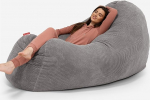 Lounge Pug, Giant Bean Bag Diivan, Bean Bag Diivan, Pom-Pom Anthracite