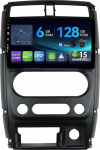 [6G + 128G, Octa-Core] - MSD Autoradio Suzuki Jimny 3 (2005-2019) jaoks | Android 15 GPS navigatsiooniradio | CarPlay Android auto roolijuhtimine Dual Band WiFi DSP DAB | Tagurduskaamera MIC | 2