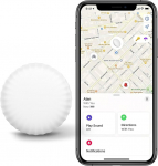Mangotek Key Finder, StarTag Bluetooth Tracker t&ouml;&ouml;tab koos Apple Find My (ainult iOS) andmekaitsega, kadunud režiim, eseme otsija v&otilde;tmete, rahakoti, kottide, j&auml;lgimise sildi jaoks koos