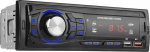 Autoraadio Bluetooth 1DIN - Autoradio 2 USB pesa, BT Hands-Free funktsioon, AUX ja SD pesa | FM raadio - Autoradio auto 12 V (must)