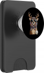 H&auml;kelgarn Rentier Weihnachten Weihnachtsmann Oma quadratisch PopSockets PopWallet f&uuml;r MagSafe