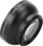 Zunate 46mm Wide Angle Lens for Cameras, 0.45X Wide Angle Macro Lens Universal for Canon for Nikon for Sony for Olympus Camera