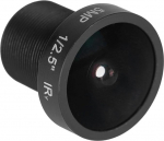 ASHATA 2.1mm Camera Lens, 180 Degree Wide Angle Replacement Lens, HD IR CCTV Lens for IP Security Camera, 5.0 Megapixels, M12*0.5 Lens