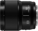 Panasonic LUMIX S-seeria kaameraobjektiiv, 50 mm F1.8 L-mount vahetatav objektiiv t&auml;iskaader-digitaalkaameratele, S-S50 must