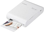 Canon Selphy Square QX10 Mini fotoprinter - ruudukujuline v&auml;ljatr&uuml;kk (sisseehitatud aku, WiFi, 287 dpi x 287 dpi, USB-kaabel, termosublimatsioonitr&uuml;kk), valge