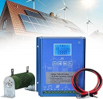 Tuule-p&auml;ikese h&uuml;briidkontroller, tuuleenergia p&auml;ikese h&uuml;briidlaadimisseade Tuule-p&auml;ikese 12 V/24 V/48 V MPPT-laadimisseade tuule- ja p&auml;ikeseenergia, generaatorite ja kaasaskantavate toiteallikate jaoks,