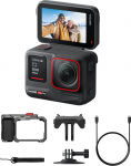 Insta360 Ace Pro Xplorer Bundle Slate Grey - veekindel aktsioonikaamera, mis on arendatud koos Leicaga, 1/1,3-tolline sensor ja AI m&uuml;rav&auml;hendus parima pildikvaliteedi saavutamiseks, 4K120fps