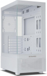 NOX Xtreme Products Hummer Vision White - ATX/Micro ATX Mid-Tower karastatud klaasist esi- ja k&uuml;ljepaneeliga, mahutab 5 ventilaatorit, toetab kuni 300mm graafikakaarte, USB 3.0, valge v&auml;rvi