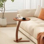 &Uuml;mmargune puidust k&uuml;ljelaud 15-tolline kaasaegne k&uuml;ljelaud naturaalsest t&auml;ispuidust v&auml;ike &ouml;&ouml;kapp elutuppa magamistoas talumajapidamises v&auml;ikestes ruumides (Medium)