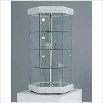 P&ouml;&ouml;rlev klaasvitriin VMV112GTL (valge Versux Style)