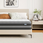 Moziel 140 x 200 cm madrats, 30 cm k&otilde;rgus, H3 Pocket Spring madrats, Gel Memory Foam Hybrid, Pocket Spring, Hingav, Medium Firm, Pressure Relief, Spring Matratsid &Ouml;ko-Tex Certified