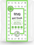 Snug Get Fresh madratsikaitsja Anti Allergia Antibakteriaalne madratsi pealiskate elastsete rihmadega Sobib k&otilde;ikidele madratsi s&uuml;gavustele, &uuml;heinimesele, 190 x 90 cm