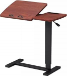 Mobiler Betttisch Laptop-Schreibtisch, Verstellbarer Nachttisch aus massivem Holz, klappbarer und anhebbarer mobiler Schreibtisch, Sofatisch auf dem Bett Bett-Hubtisch