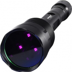 DARKBEAM UV-tuled 365nm ultraviolettmustvalgustus, LED-valguse kaasaskantav Woodsche lamp, 36W v&otilde;imas mustvalgus loomade uriini, lekke, mineraalide, uraaniklaasi tuvastamiseks koos 2 patareiga, B30
