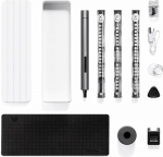 Ruputas Lithium Precision Screwdriver Wowstick 1F + with LED Light and Magnetic Mat, Electric Screwdriver Kits, Rechargeable, Including 56 Bits