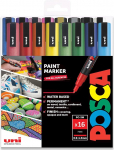 posca PC-3M v&auml;rvimarker 0,9-1,3 mm stardikomplekt 16 pliiatsiga kinkekarbis