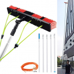 GWAWG 3-12 m pesuhari vee&uuml;hendusega, teleskoopvarras aknapuhastus, pikendatav puhastusvahend katuse katusel, fotogalvaaniliste ja p&auml;ikesepaneelide puhastamine, 12 m varras, 50 cm harja