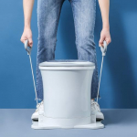 Tragbarer Schleudertrockner - Manuelle Mini-W&auml;schetrocknungsmaschine f&uuml;r effizientes Trocknen von Kleidung, ideal f&uuml;r Wohnungen, Schlafs&auml;le und Camping