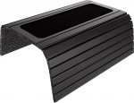 Diivanitaldriku k&auml;etugi, diivanitaldrik 43,1 x 34,1 cm, k&uuml;ljelaua diivaniriiul salve puidust salve diivanitaldrik diivaniriiul joogihoidja libisemisvastase korgipadjaga diivaniseljale - must