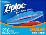 Ziploc Heavy Duty Freezer Quart 4 x 54 taskut 17,7 cm x 19,5 cm