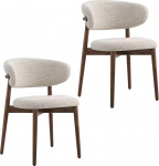 Massiivpuidust s&ouml;&ouml;gitoolid, kaasaegne ergonoomiline s&ouml;&ouml;gitoolide komplekt, elutoa hotelli toolid, restoranid, kangastoolid, Softpack toolid, 2 tk.