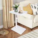 XUDREZ Reguleeritav C-kujuline k&uuml;ljelaud 4 p&ouml;&ouml;rlevate ratastega 364&deg; p&ouml;&ouml;rlev k&uuml;ljelaud elutuppa magamistoas diivanile vanni voodi &auml;&auml;rde &otilde;endusabiks