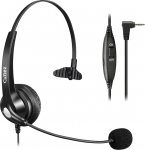 Juhtmevaba juhtmeta telefon mikrofoniga, 2,5 mm k&otilde;rvaklapid, mis &uuml;hilduvad Panasonic Gigaset C430A C530 CL660HX S850 Yealink W52P Cisco Grandstream Polycom DECT lauatelefoniga.