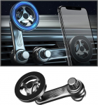 JNNJ mobiiltelefoni hoidja auto ventilatsioon mobiiltelefoni hoidja auto ventilatsiooni universaalne auto, 360 &deg; p&ouml;&ouml;ratav mobiiltelefoni hoidja k&otilde;igile mobiiltelefonidele, ventilatsioon stabiilne ei lange kunagi alla