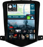 BXLIYER - 6G+128G - Android 14 autoraadio sobib Chevrolet Cruze (2006-2015) - Wireless CarPlay + Android Car - Kaamera ja mikrofon - IPS 9,7-tolline - 2 DIN - DSP roolijuhtimine WiFi DAB Fast-Boot 360-CAM