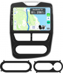 YUNTX [8GB + 256GB] Android 14 Autoradio Renault Clio 4 ZOE (2012-2019)-[Integreeritud CarPlay/Android Car/DSP/GPS]-10.1-tolline IPS puuteekraan CAM+MIC-DAB/peeglilink/Bluetooth 5.0/AHD/360