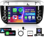 4G 64G VECHTEL 7-tolline Bluetooth autoraadio Fiat Punto 2012-2016 Carplay Android Auto traadita, DSP EQ, WiFi GPS Navi, Mirror Link, RDS/FM raadio 2 DIN koos AHD tagurduskaameraga