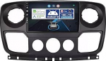 Android 14 autoraadio Renault Master/OPEL Movano/Nissan NV400 (2010-2021) - Traadita CarPlay + Android Car - Tagurduskaamera - 2G + 32G - IPS 9-tolline 2 DIN - DAB roolijuhtimispult DSP