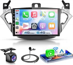 4G + 64G autoraadio Android 15 Opel Corsa 2015-2019/Adam 2013-2016, 9-tolline HD puuteekraaniga autoraadio traadita Carplay Android auto GPS Wi-Fi USB Bluetooth 5.0 FM RDS raadio tagurdamine