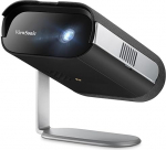 ViewSonic M1 Max kaasaskantav nutikas LED-projektor, Full HD 1080p, Google TV, 360&deg; projektsioon, 200 ANSI luumenit, sisseehitatud aku, 2 tundi taasesitusaega, autofookus, H/V Keystone