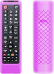 Leuchtende Ersatz-Fernbedienung f&uuml;r Samsung TV-Fernbedienung, universelle Silikonh&uuml;lle mit Umh&auml;ngeband, leuchtet im Dunkeln