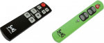 Seki Medium &otilde;ppiv universaalne kaugjuhtimispult Black & Slim Green - &otilde;ppiv asenduskaugjuhtimispult