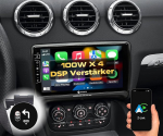 DYNAVIN Android autoraadio satelliitnavigatsioon Audi TT 2006-2014, 9-tolline raadio traadita Carplay ja Android Car, Head-up Display, sisaldab DAB+: D9-TT Premium Flex
