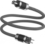 Tertullus HiFi High End toitekaabel C15 toitekaabel HiFi Audio k&uuml;lmade seadmete kaabel Schuko pistikuga ja IEC pistikuga (E860, 1 m)