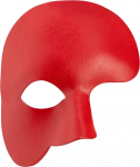 Andracor Veneetsia mask - Phantom Red Veneetsia nahast mask
