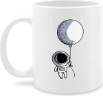Mug 325 ml - Statement - Astronaut koos &otilde;hupalliga - 325 ml - Valge - Kohvitassid S&otilde;nad Avaldused Astronaut kohvitass &otilde;hupallidega