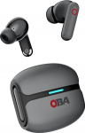 OBA - ProX3 Bluetooth-k&otilde;rvaklapid 5.3 juhtmevaba k&otilde;rvaklappidega ENC m&uuml;rasummutus, 30 tundi sporti, IPX4 veekindel m&auml;ngurežiim, muusika puutetundlik juhtimine, USB-C, mustad