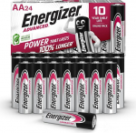 Energizer Advanced AA patareid (24 tk) - 1,5 V leelispatareid - v&otilde;imsad ja vastupidavad - 100% plastivaba pakend - 10-aastane s&auml;ilivusaeg [eksklusiivne Amazon]