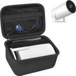 Mini projektori kott, mis &uuml;hildub LQWELL / Magcubic / Yeefon / Elephas / Alwtniet projektoriga 4k, Mini projektori hoiukast, kandekott tarvikute jaoks, ainult kast, must, kvaliteetne toode