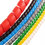 Vogueing Tool 5M 8mm spiraalkaabel Tidy kaabli kaitsemuhv kodu v&otilde;i kontori arvutikaablile Must