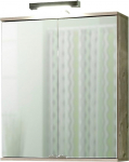 Schildmeyer Isola 120052 Mirror Cabinet 60 x 16 x 77 cm Silver Finish